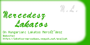 mercedesz lakatos business card